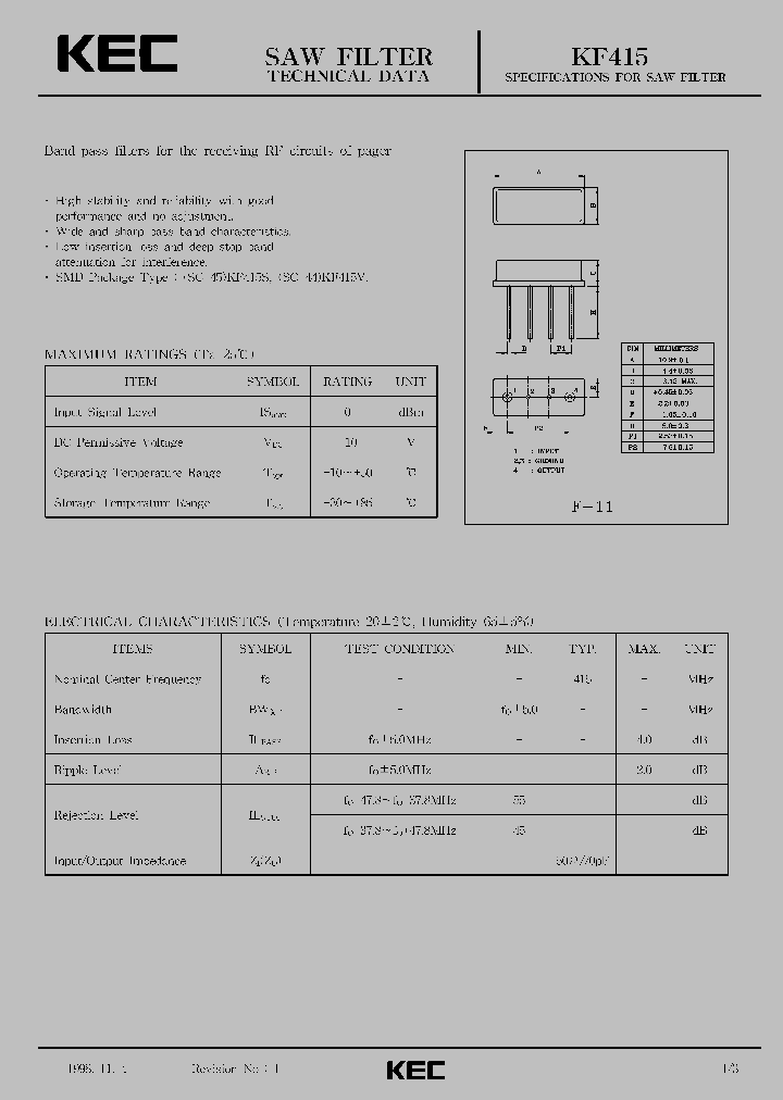 KF415_1260236.PDF Datasheet
