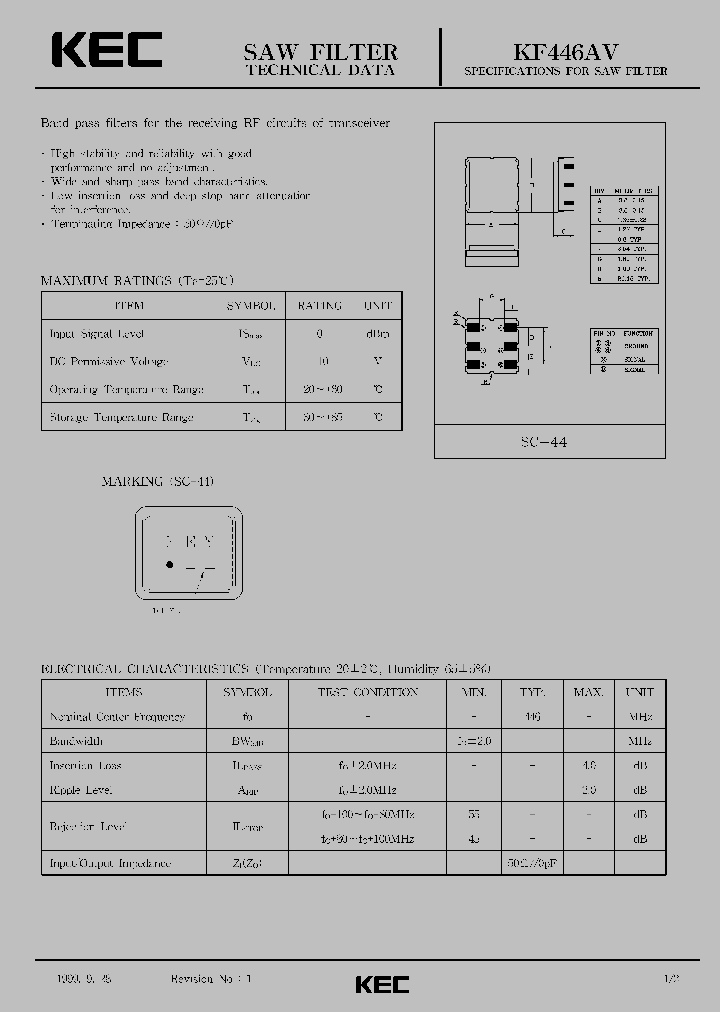 KF446AV_1260252.PDF Datasheet