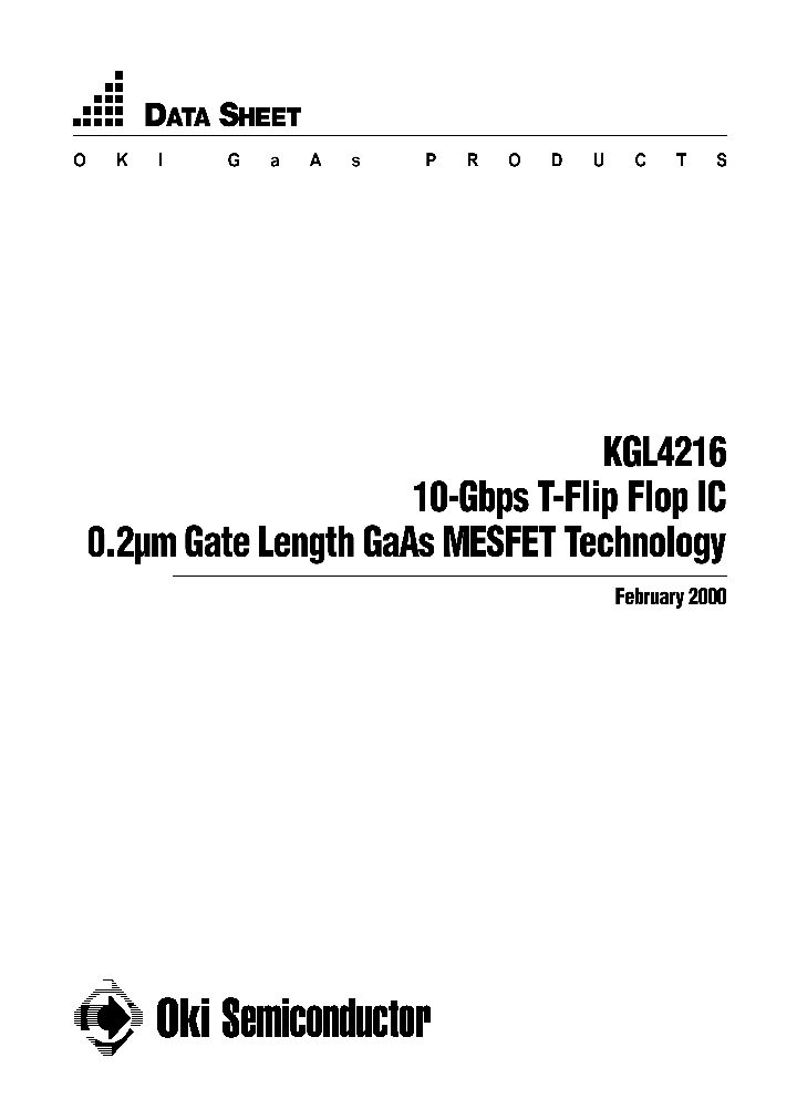 KGL4216_1260348.PDF Datasheet