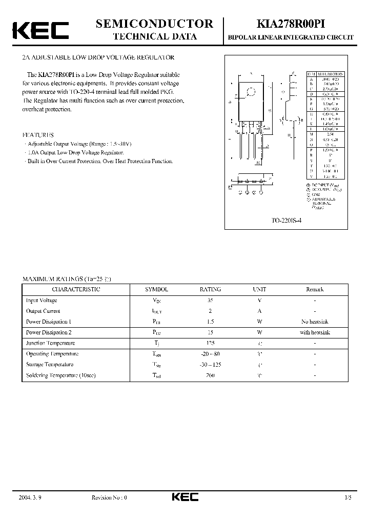 KIA278R00PI_1260382.PDF Datasheet