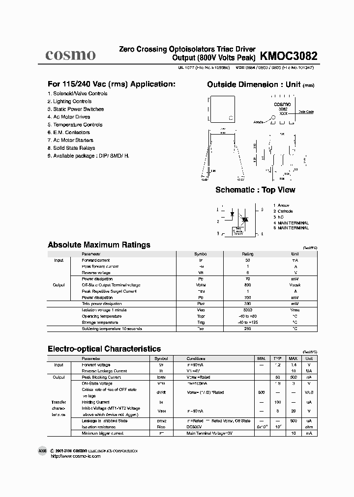 KMOC3082_1260722.PDF Datasheet