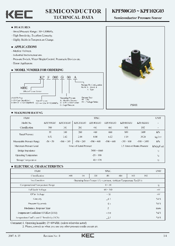 KPF801G03_1260842.PDF Datasheet