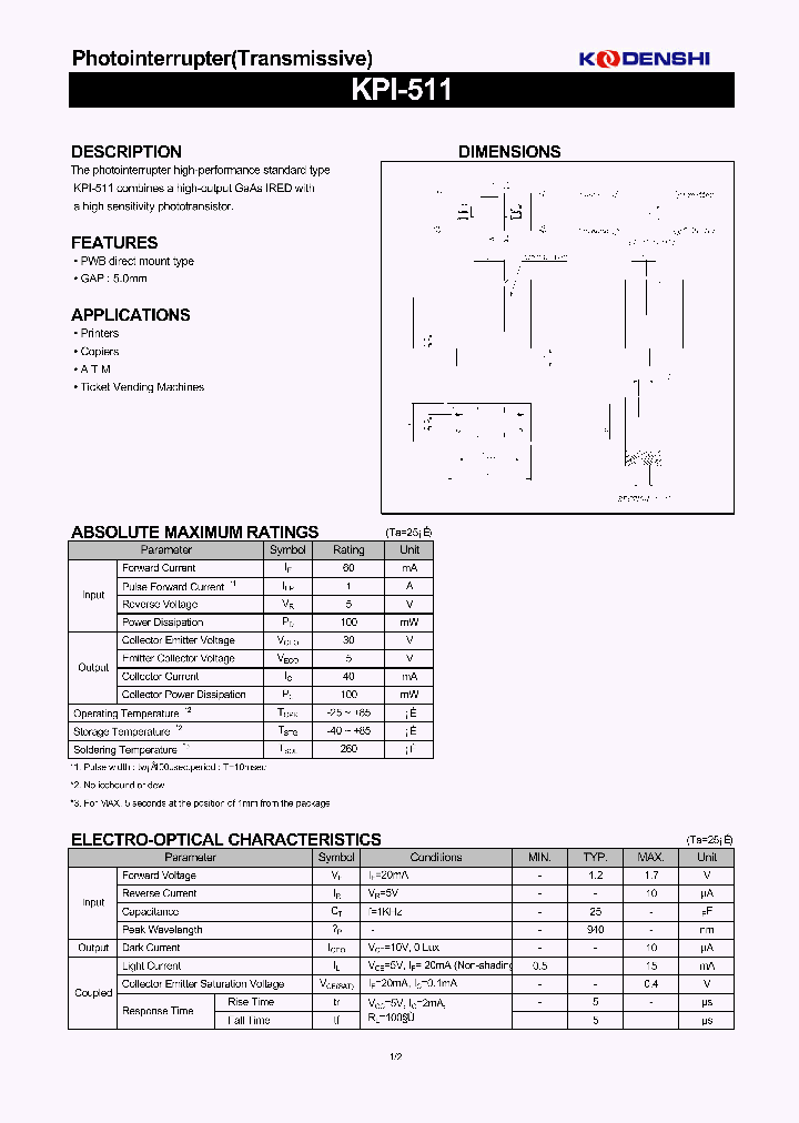 KPI-511_1125913.PDF Datasheet
