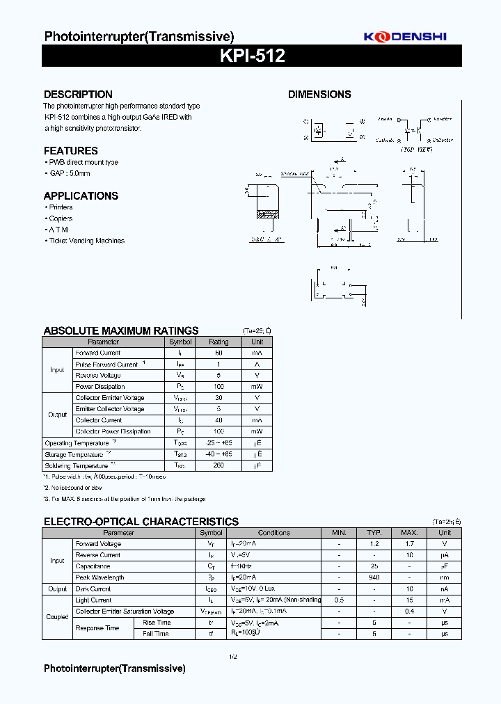 KPI-512_1125914.PDF Datasheet