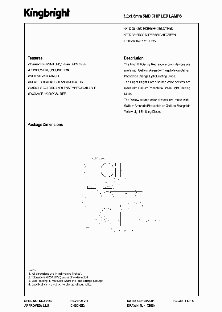 KPTD-3216_1260869.PDF Datasheet