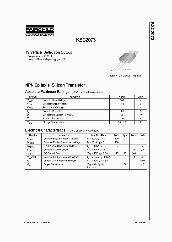 KSC2073_1134598.PDF Datasheet