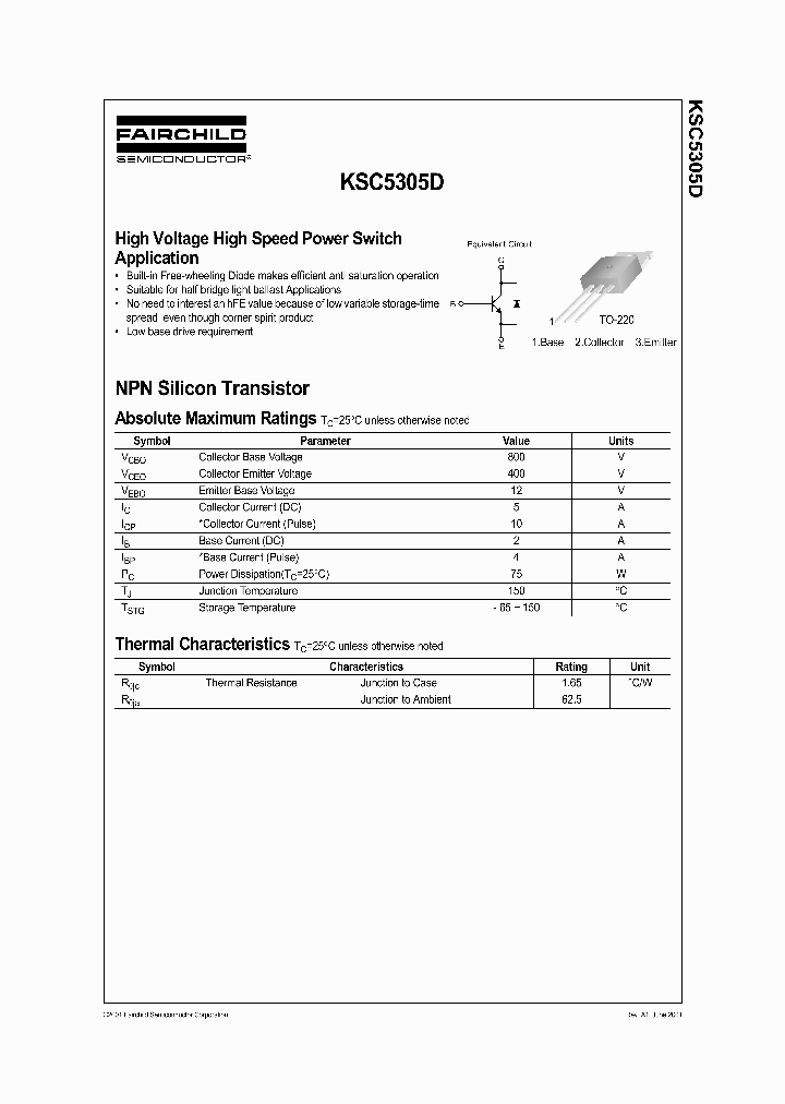 KSC5305_1113433.PDF Datasheet