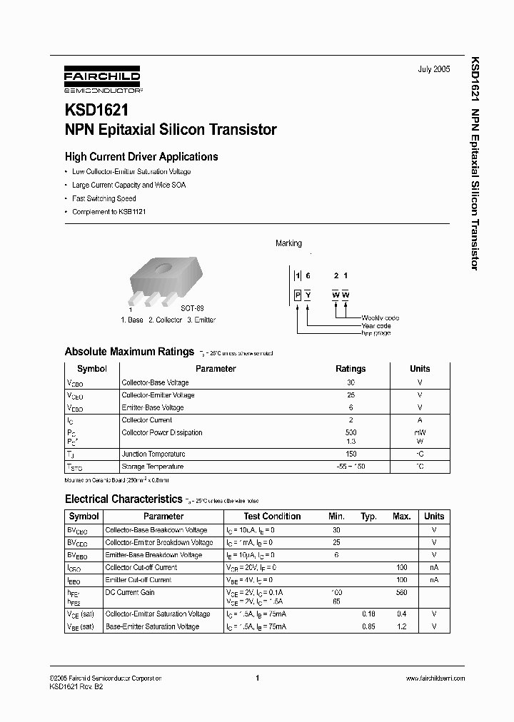 KSD162105_701050.PDF Datasheet