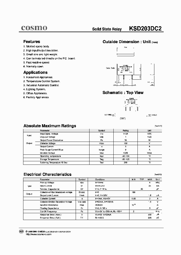KSD203DC2_1261294.PDF Datasheet