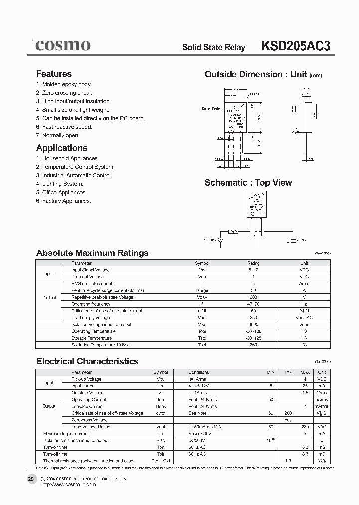 KSD205AC3_1261296.PDF Datasheet