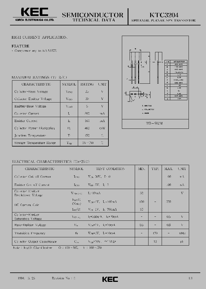 KTC3204_1261683.PDF Datasheet
