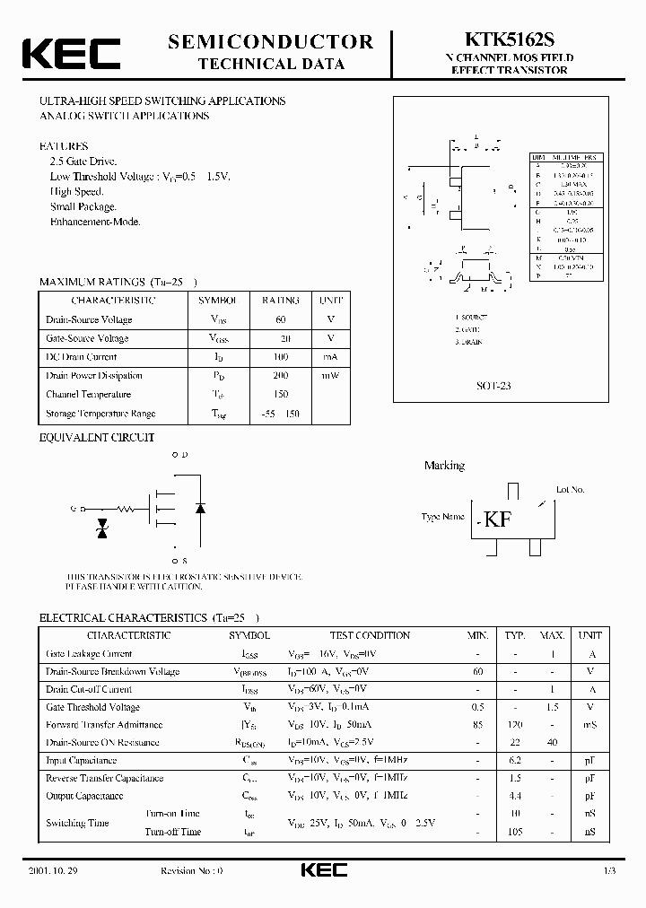 KTK5162S_1261820.PDF Datasheet