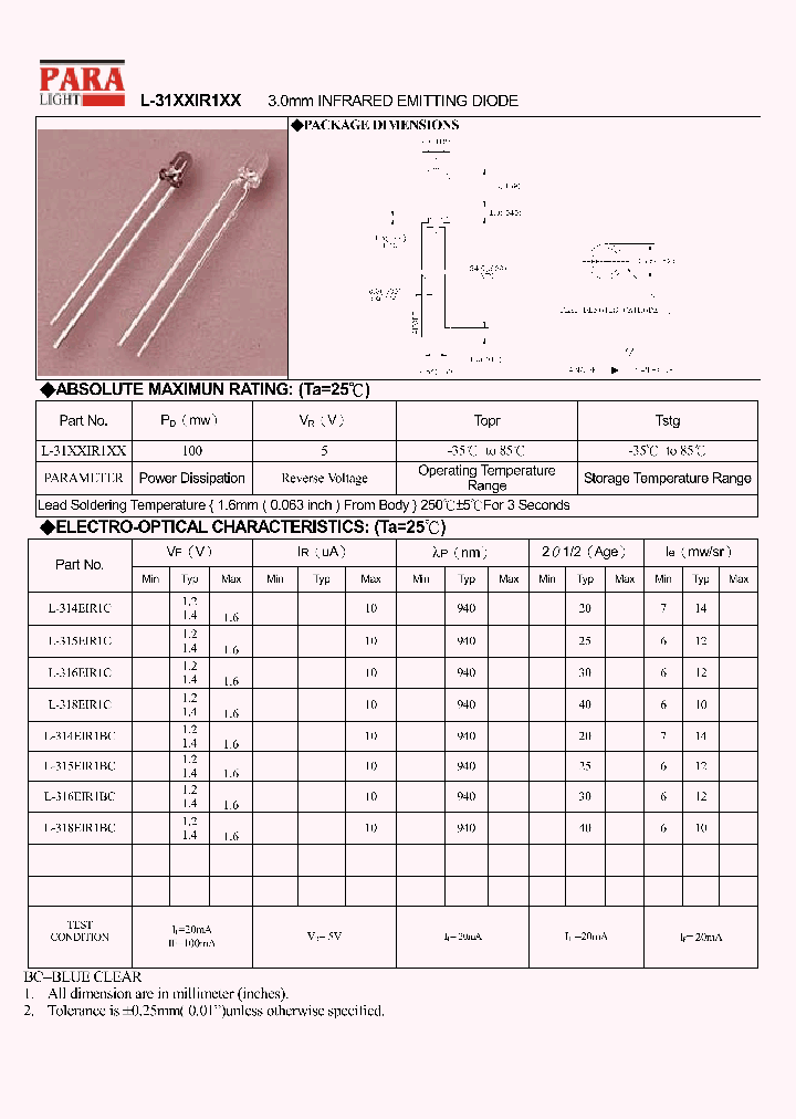L-314_610182.PDF Datasheet