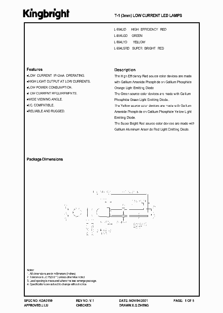 L-934LYD_1262551.PDF Datasheet