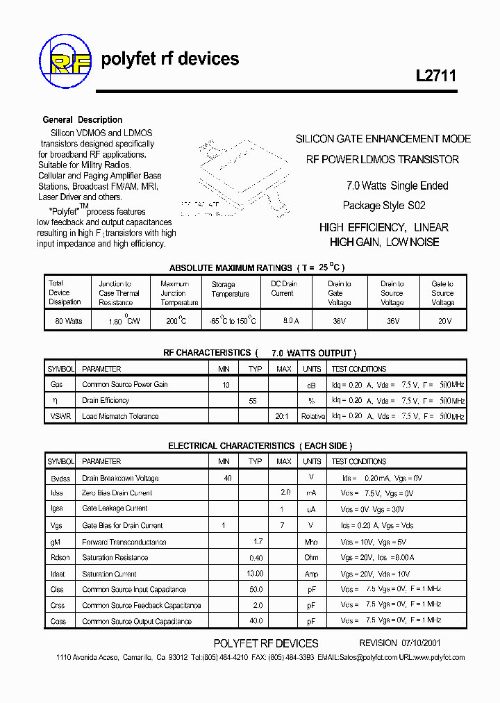L2711_1262081.PDF Datasheet