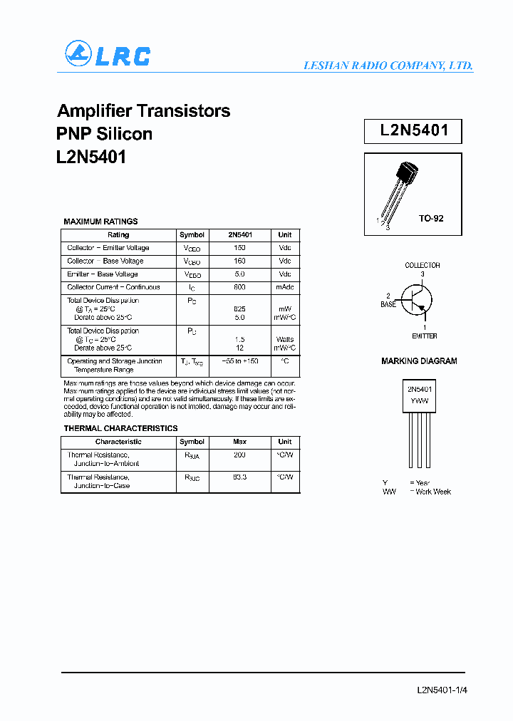 L2N5401_1262108.PDF Datasheet