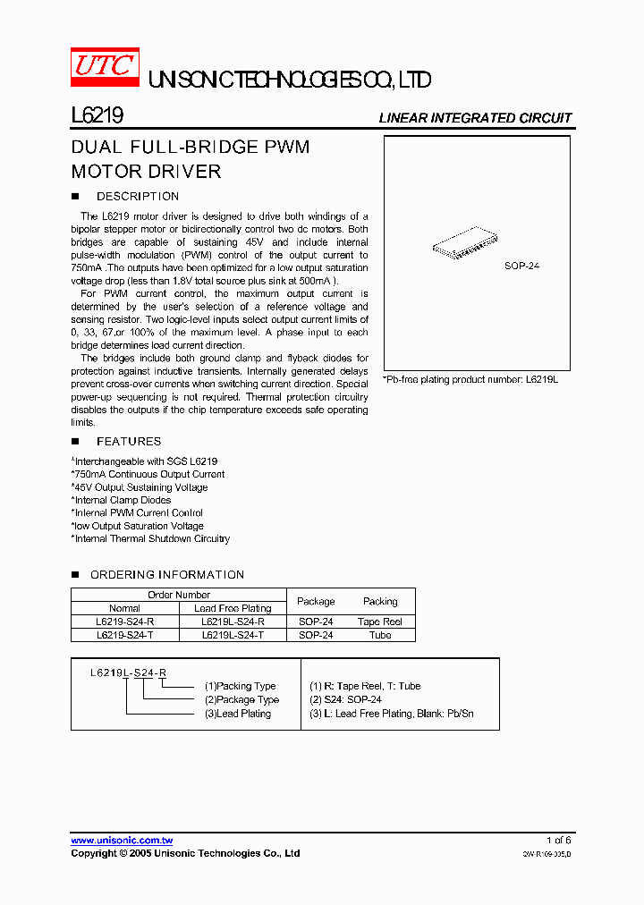 L6219-S24-R_748244.PDF Datasheet