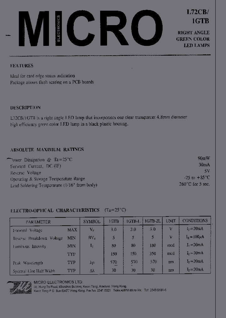 L72CB-1GTB_1262430.PDF Datasheet