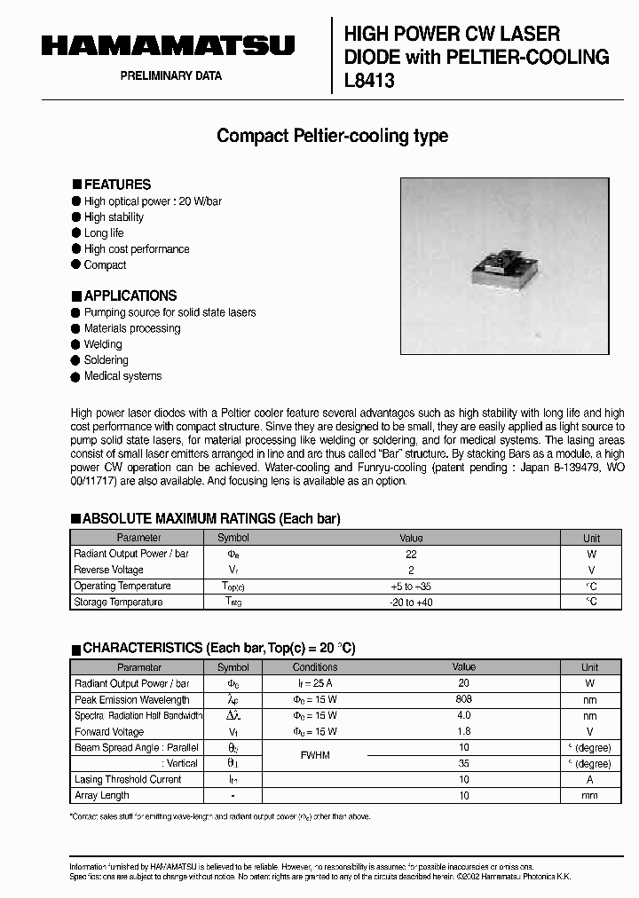 L8413_1262512.PDF Datasheet