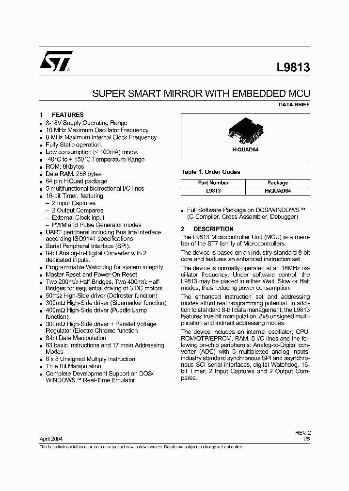 L9813_1262589.PDF Datasheet