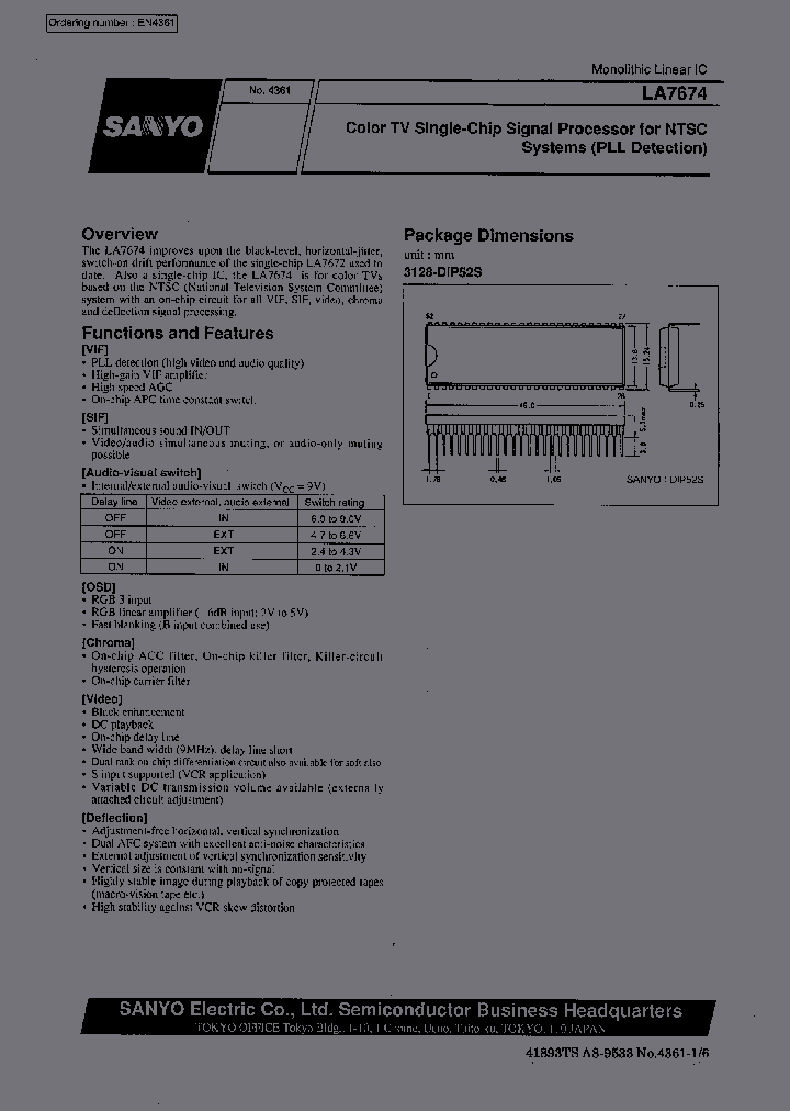 LA7674_1262980.PDF Datasheet
