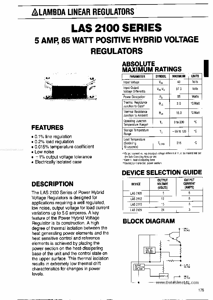 LAS2112_1145306.PDF Datasheet