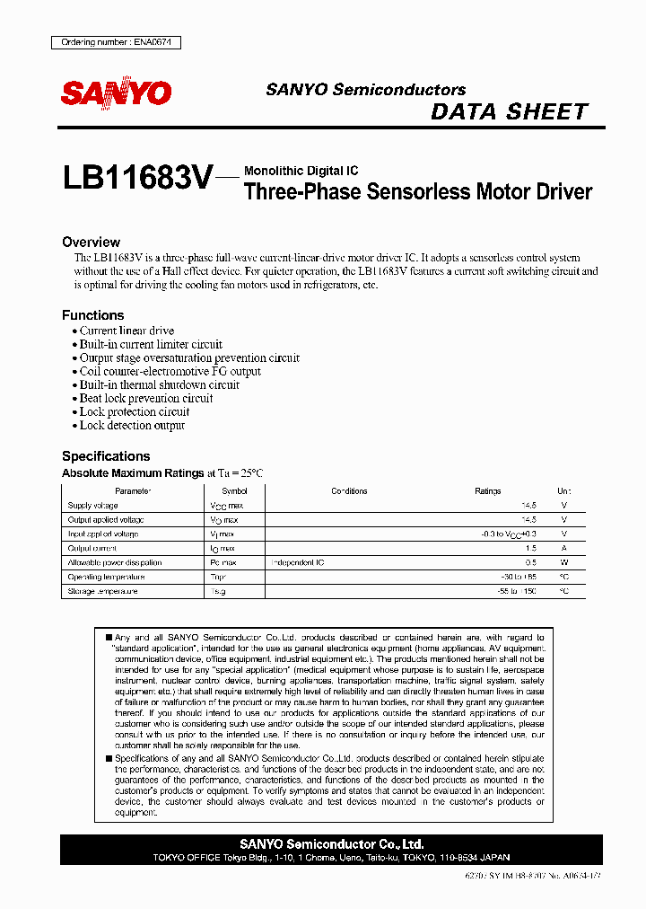 LB11683V_1172579.PDF Datasheet
