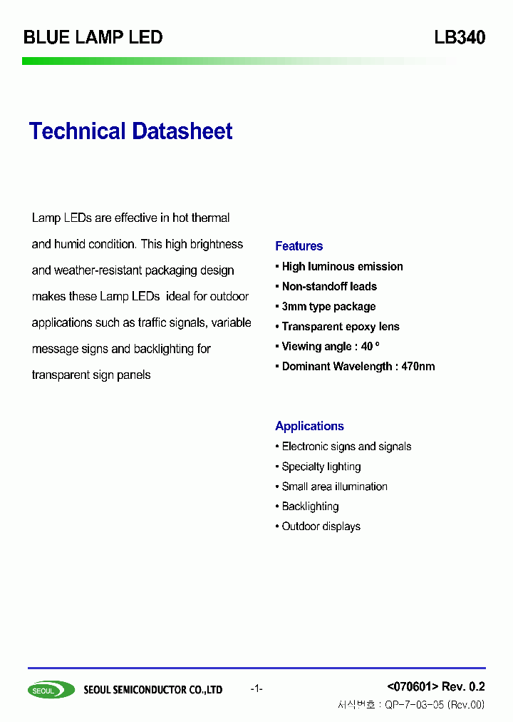 LB340_1263277.PDF Datasheet