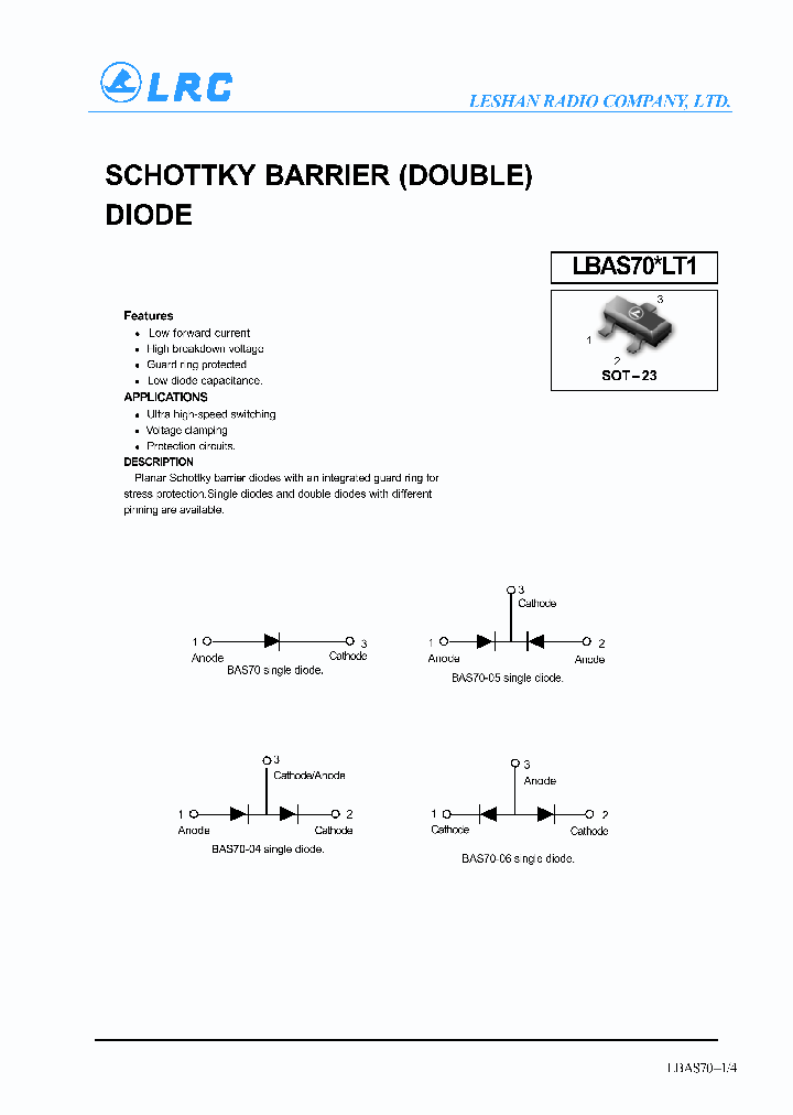 LBAS70LT1_1263323.PDF Datasheet