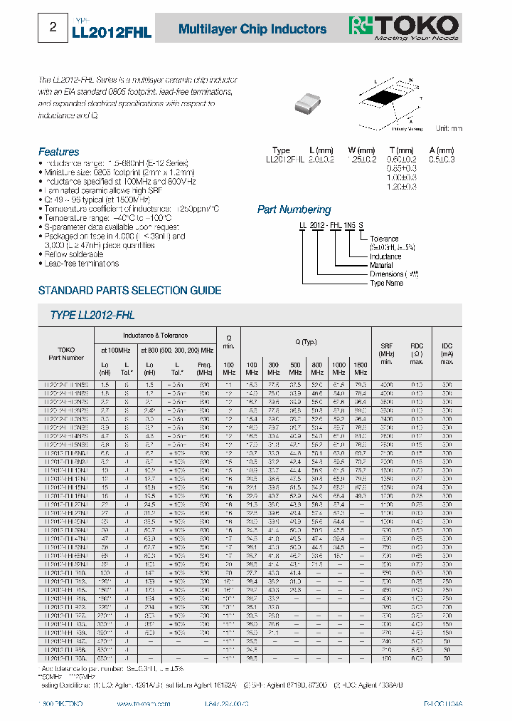 LL2012FHL_878576.PDF Datasheet