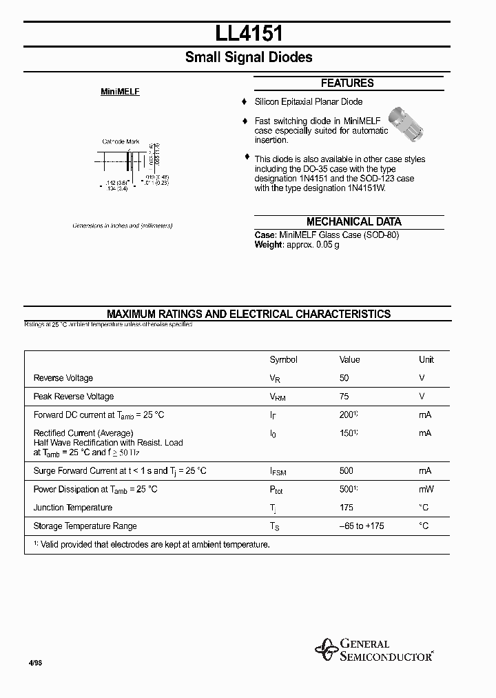 LL4151_1264788.PDF Datasheet