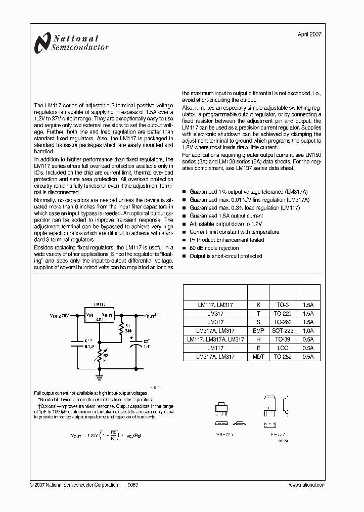 LM117H883_1023206.PDF Datasheet