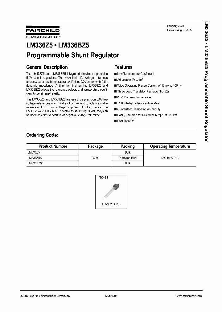 LM336Z5X_1265461.PDF Datasheet
