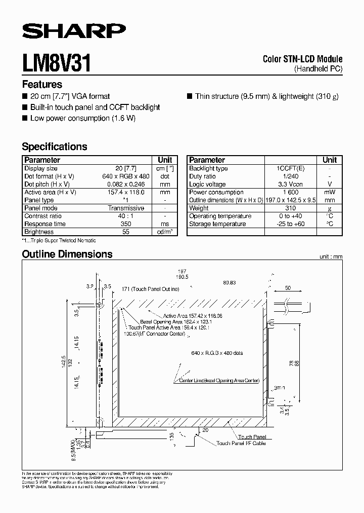 LM8V31_1266031.PDF Datasheet