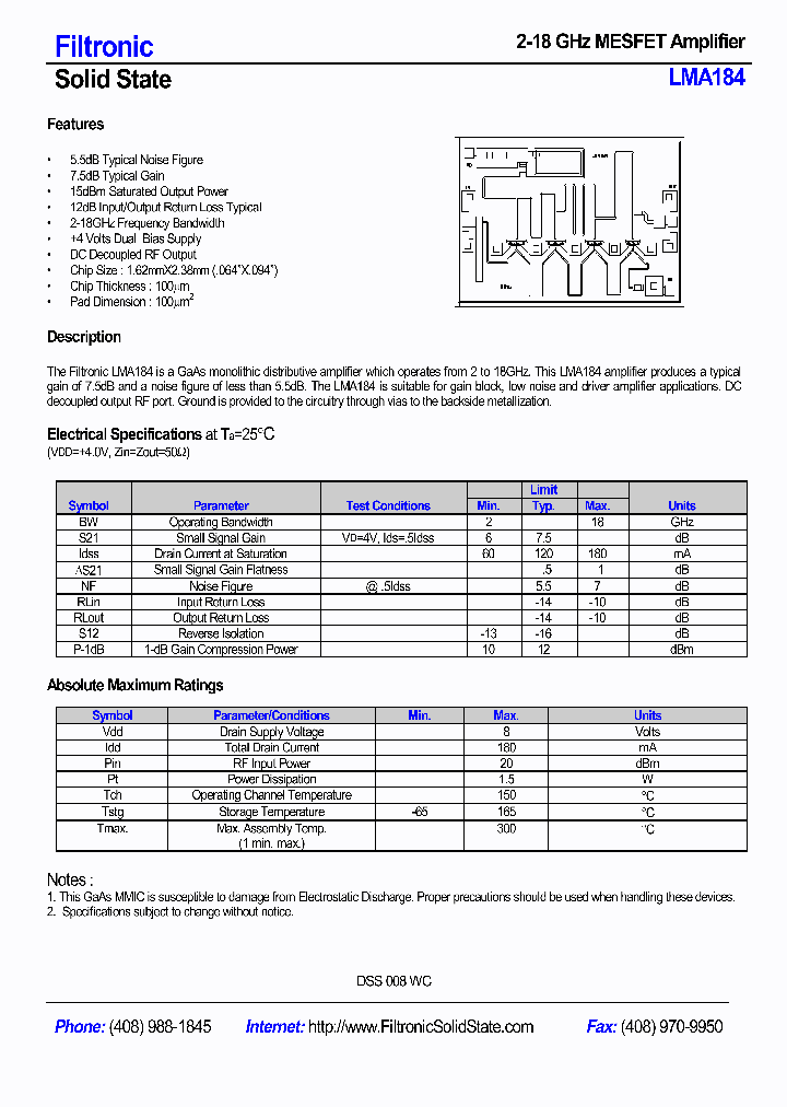 LMA184_1266080.PDF Datasheet