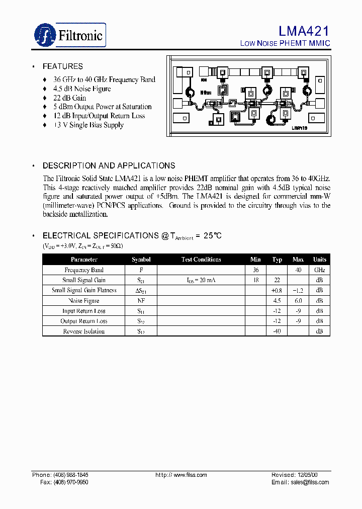 LMA421_1266091.PDF Datasheet