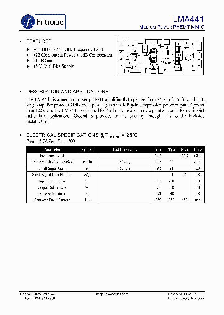 LMA441_1266093.PDF Datasheet