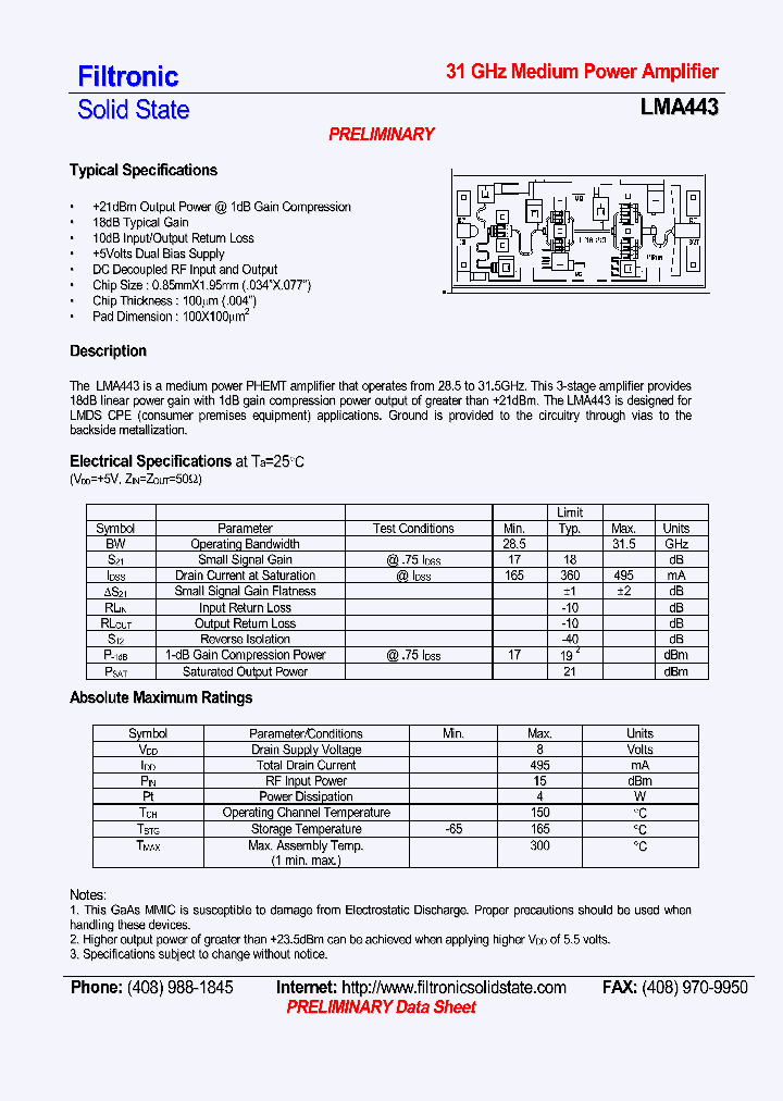 LMA443_1266095.PDF Datasheet