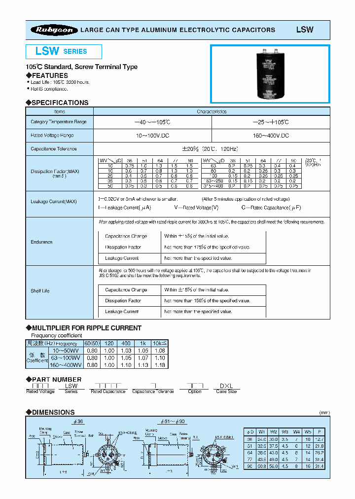LSW_1267336.PDF Datasheet