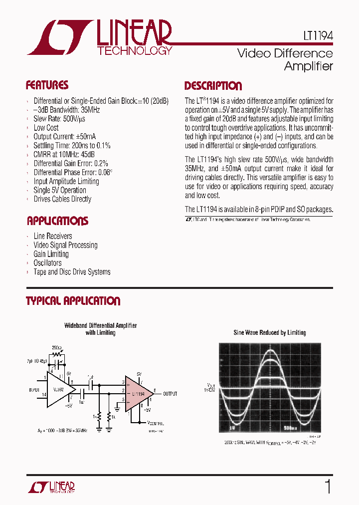 LT119401_1267507.PDF Datasheet