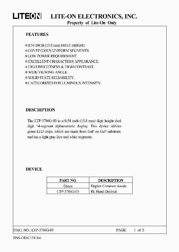 LTP-3786G-03_1268367.PDF Datasheet