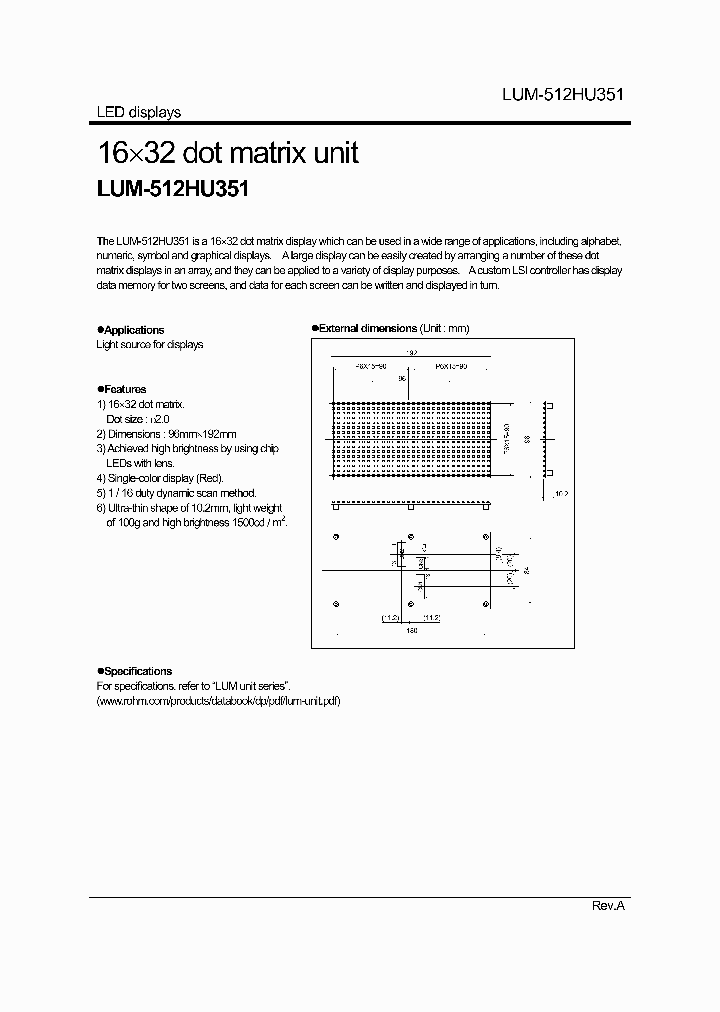 LUM-512HU351_1268490.PDF Datasheet