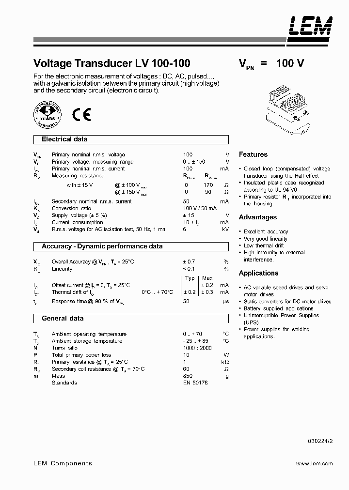 LV100-10003_1268496.PDF Datasheet