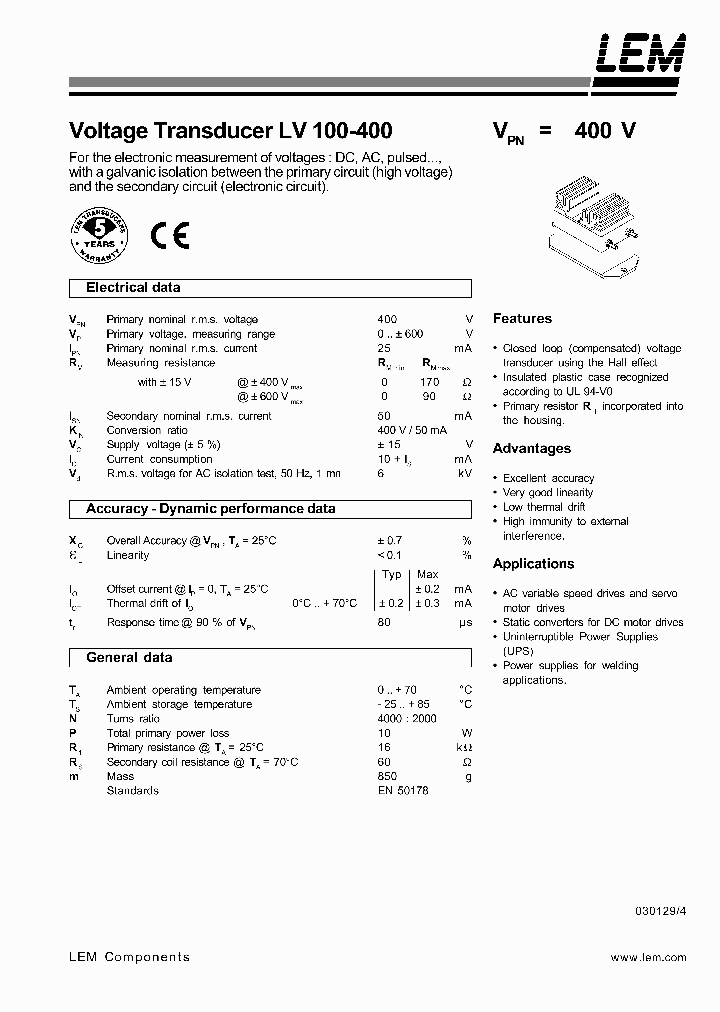 LV100-40003_1268521.PDF Datasheet