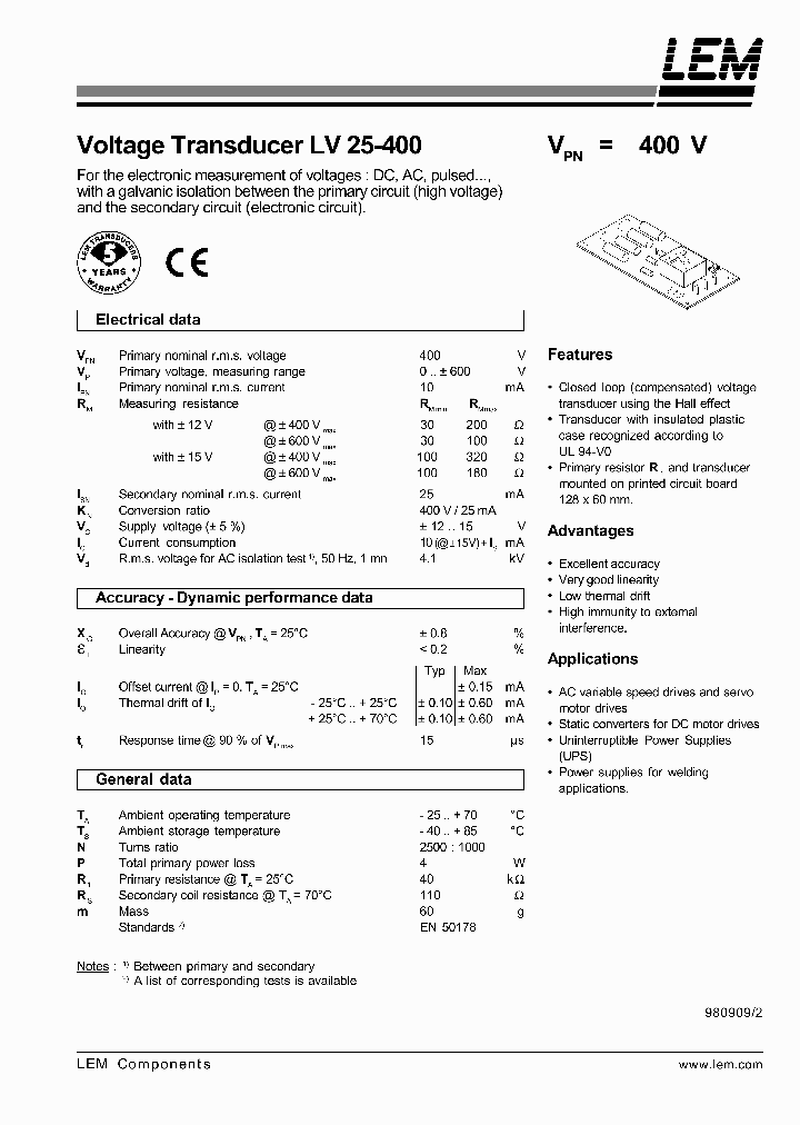 LV25-400_1268556.PDF Datasheet