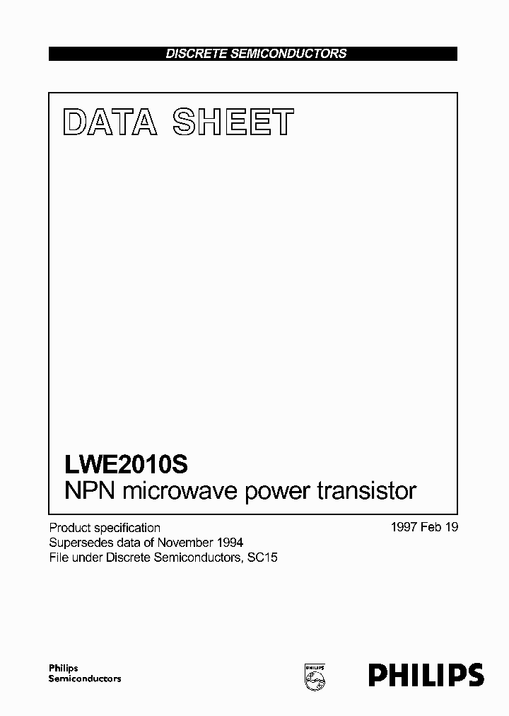 LWE2010S_1268617.PDF Datasheet