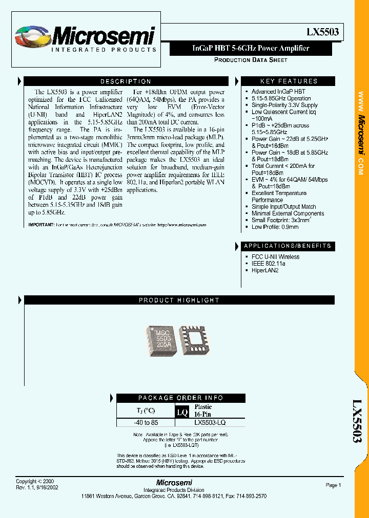 LX5503-LQ_1268691.PDF Datasheet
