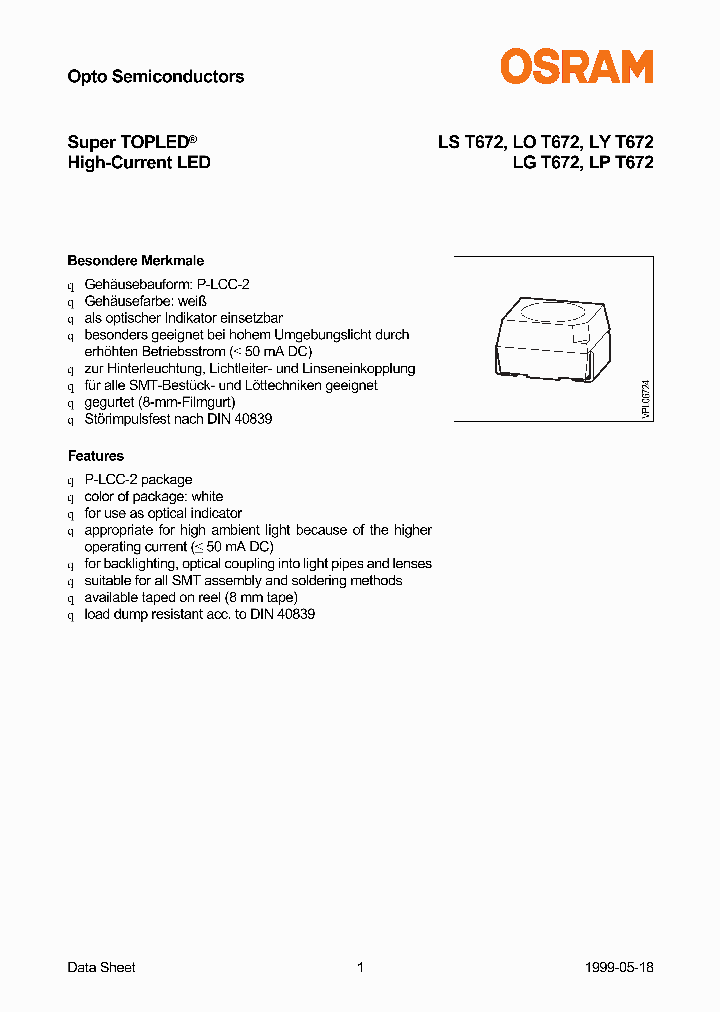 LST672_666196.PDF Datasheet