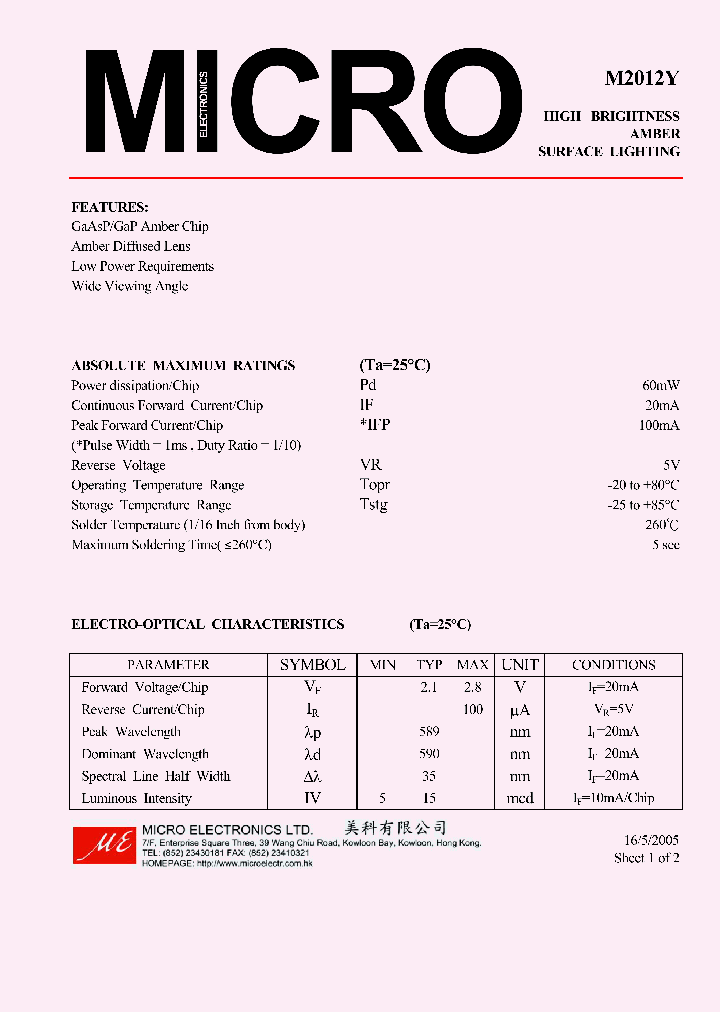 M2012Y_1269017.PDF Datasheet