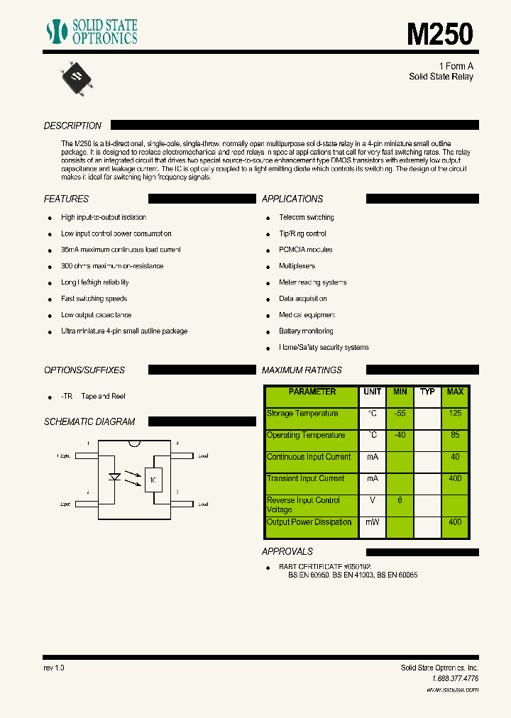 M250_1269070.PDF Datasheet
